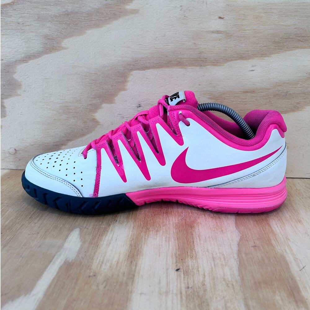 Nike - Vapor Court - Running Shoes - White/Pink - Women's - 12 - 631713-160 - Picture 4 of 9